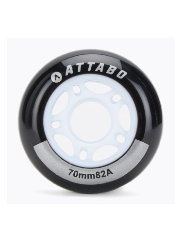 Колела за ролери ATTABO 70 mm 4 бр. black
