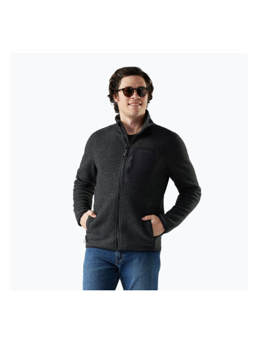 Мъжки суитшърт Smartwool Secon Cut Fleece charcoal