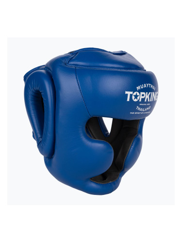 Боксова каска Top King Full Coverage blue