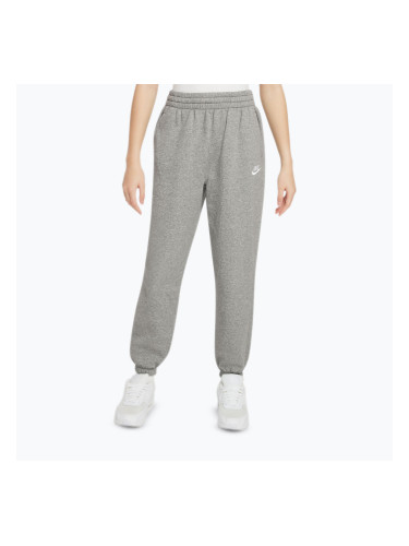 Детски панталони Nike Sportswear Club Fleece dark grey heather/base grey/white