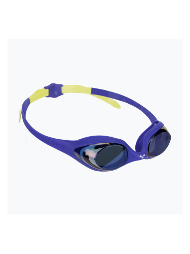 Детски очила за плуване arena Spider JR Mirror blue/blue/yellow