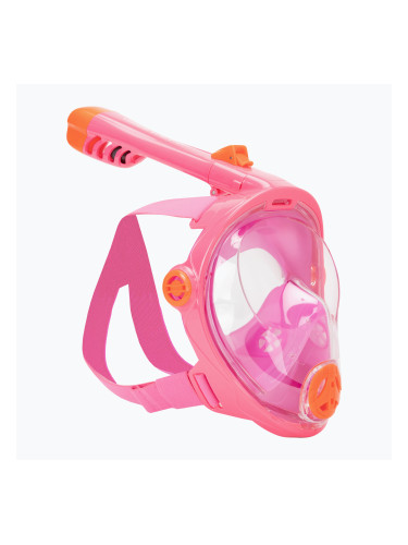AQUA-SPEED Spectra 2.0 Детска маска за шнорхел с цяло лице, розова 7081