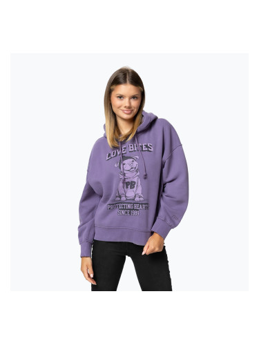 Дамски суитшърт Pitbull Love Bites Hooded dusty grape