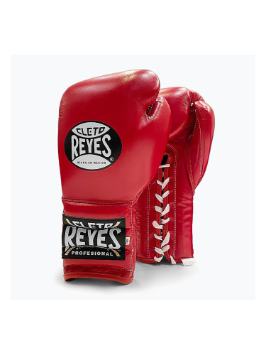 Боксови ръкавици Cleto Reyes Lace Up Sparring red