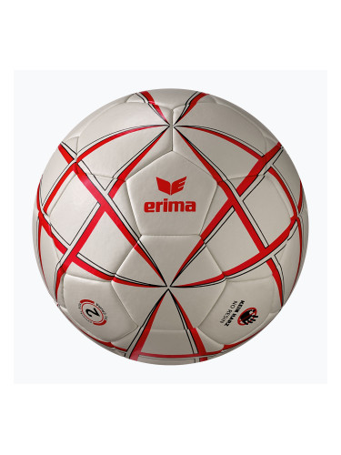ERIMA Magic White Тренировъчен хандбал бял/червен размер 3