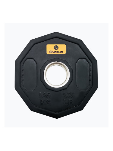 Олимпийски дискове тип Bumper Sveltus Starting Olympic 1,25 kg black