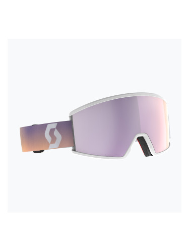 Скиорски очила SCOTT Ambit Compact white/soft pink/amp lavender chrome