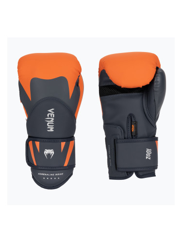 Мъжки боксови ръкавици Venum Challenger 4.0 navy blue/orange