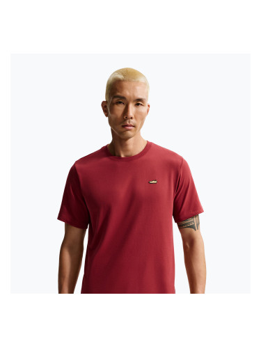 Мъжка тениска за бягане Nike Retro Run Dri-Fit team crimson