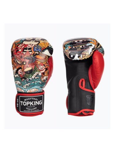 Боксови ръкавици Top King Boxing Culture black/red TKBGCT-SL-2C3