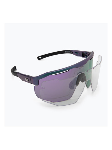 Слънчеви очила GOG Argo metallic purple/green reflex purple