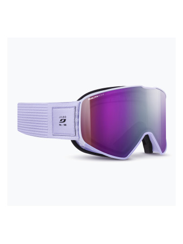 Скиорска маска Julbo Cyrius-X Reactiv High Contrast light purple/flash purple