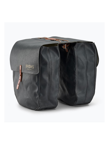 Чанта за велосипед Brooks England Brick Lane Panniers 30 l grey/honey