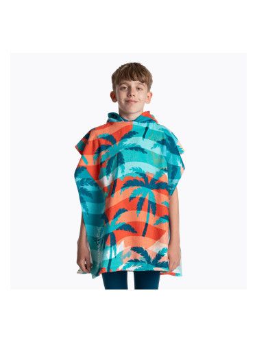 AQUASTIC Детско пончо Sunny JR с палмово дърво