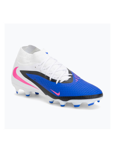 Мъжки футболни обувки Nike Phantom 6 High Academy FG/MG racer blue/white/pink blast