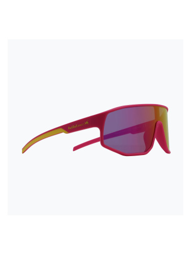 Слънчеви очила Red Bull SPECT Dash neon pink/smoke with pink-yellow mirror