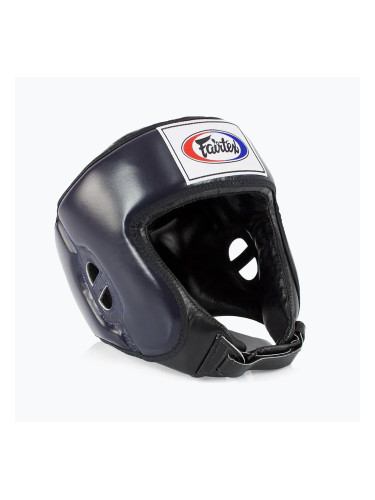 Защитна каска Fairtex Muay Thai & Kickboxing Competition blue