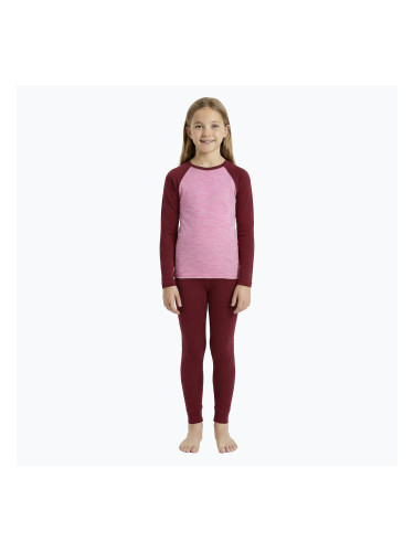 Детски комплект термо бельо WOOLCANO Merino SET0982 purple
