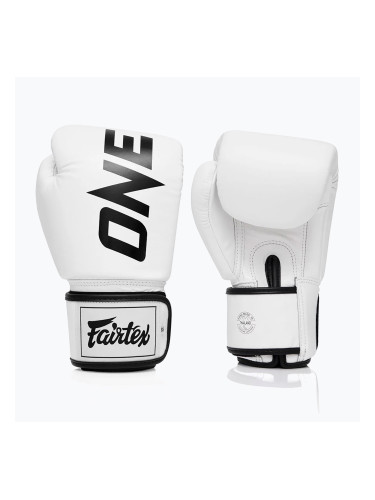 Боксови ръкавици Fairtex ONE X Fairtex Boxing white