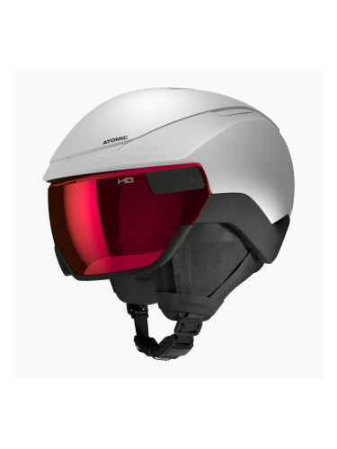 Скиорска каска Atomic Revent GT Amid Visor HD white/black/red hd