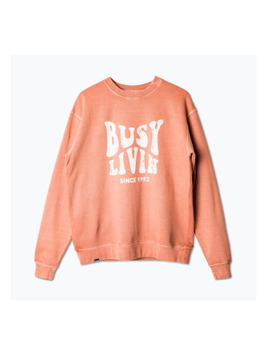 Мъжки суитшърт KAVU Core Crew fired brick