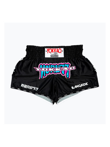 Мъжки шорти за тренировка YOKKAO East Club Fight black