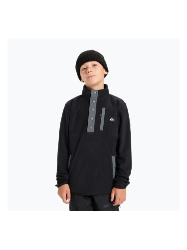 Детски поларен суитшърт Quiksilver No Destination Half Zip black