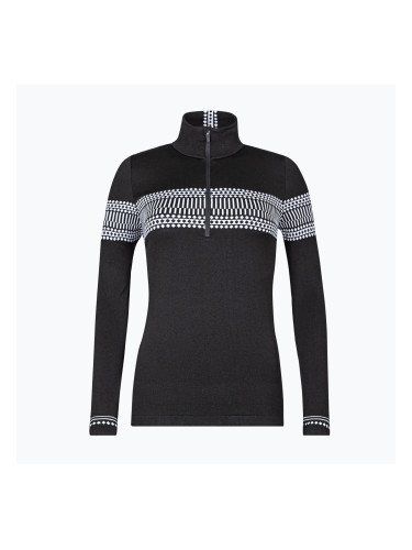 Дамски термо суитшърт Newland Danica black/white