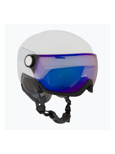 Ски каска Bollé V-Ryft Pure pearl matte/photochromic blue