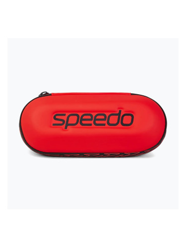 Калъф за плувни очила Speedo за съхранение червен