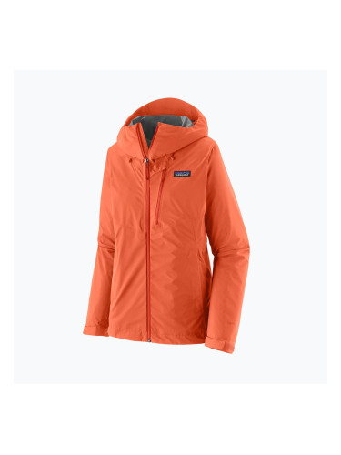 Дамско яке за дъжд Patagonia Granite Crest Rain orange peel
