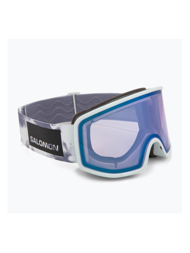 Скиорска маска Salomon Sentry Pro Sigma Photo ice flow/sigma photo sky blue