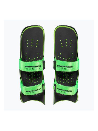 Детски протектори за подбедрица Komperdell Shinguards Profi World Cup Jr green