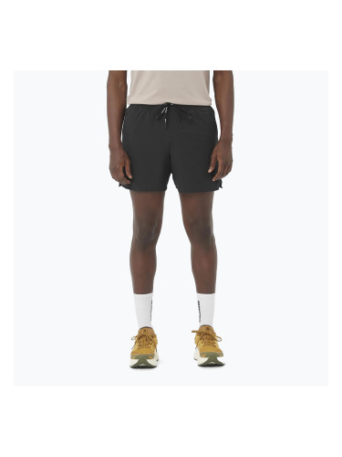 Мъжки шорти за бягане Salomon SHAKEout Core 5" deep black
