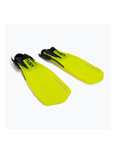 TUSA Striped Liberator Fin Small Yellow SP-0101 Ласта за гмуркане