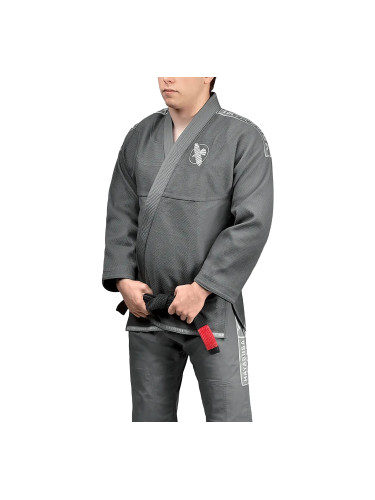 Hayabusa Олекотено кимоно за джу джицу GI сиво HLWJJG-GA1