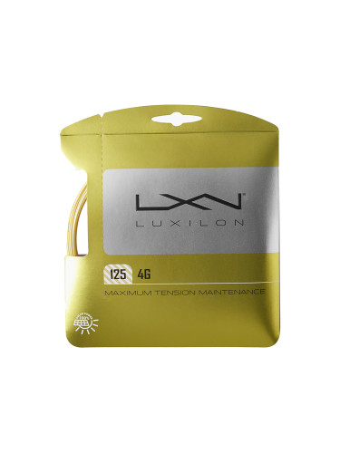 Тенис струна Luxilon 4G 125 Set Go 12,2 м златна WRZ997110
