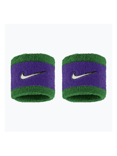 Накитници Nike Swoosh Classic Wristbands 2 бр. clover/fierce purple/white