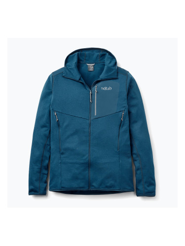 Мъжки суитшърт Rab Ascendor Hoody tempest blue
