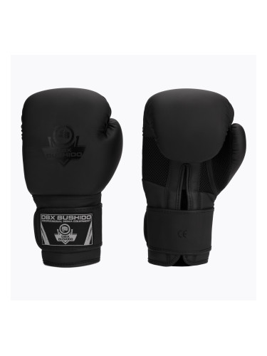 Боксови ръкавици Bushido със система Active Clima черни B-2v12-14oz