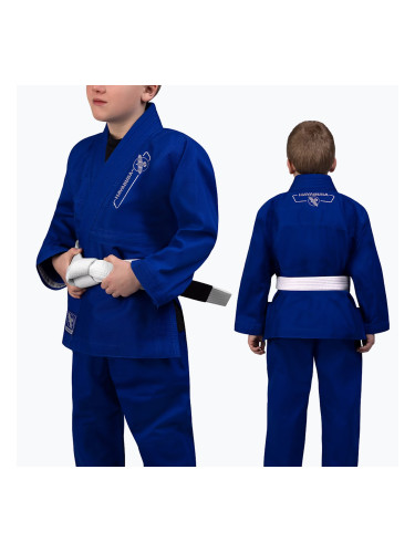 GI за деца Бразилско джу-джицу Hayabusa Essential blue