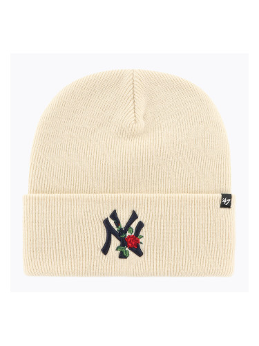 Зимна шапка 47 Brand MLB New York Yankees Thorn natural