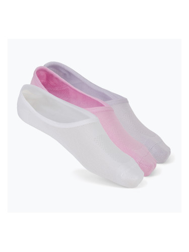 Дамски чорапи SKECHERS Non Terry No Show Liner 3 чифта purple