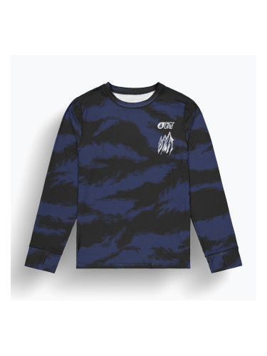 Мъжка термоактивна блуза с дълъг ръкав Picture Lhotse Printed Retro Fusion Print