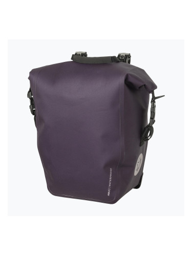 AGU Clean Единична чанта за велосипед Click'nGo M 17 л лилаво кадифе