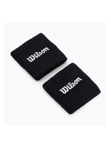 Тенис ленти за китка Wilson Wristband 2 бр. black