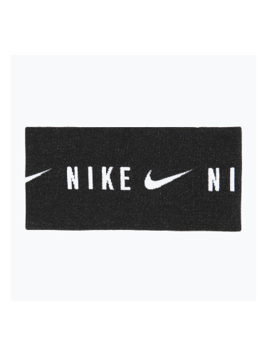 Лента за глава Nike Dri-Fit Trail Knit black/summit white