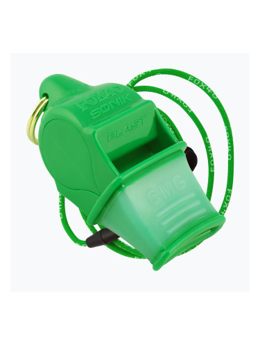 Свирка със струна Fox 40 Sonik Blast CMG Neon Green 9203