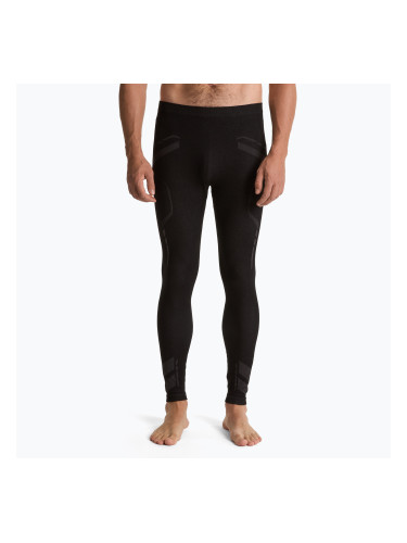 Мъжки термоактивни панталони OneTeam ACHILL BAMBOO THERMO LIGHT PLUS black