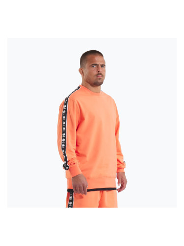 Мъжки суитшърт Pitbull Tape Nugget Crewneck Bright Salmon